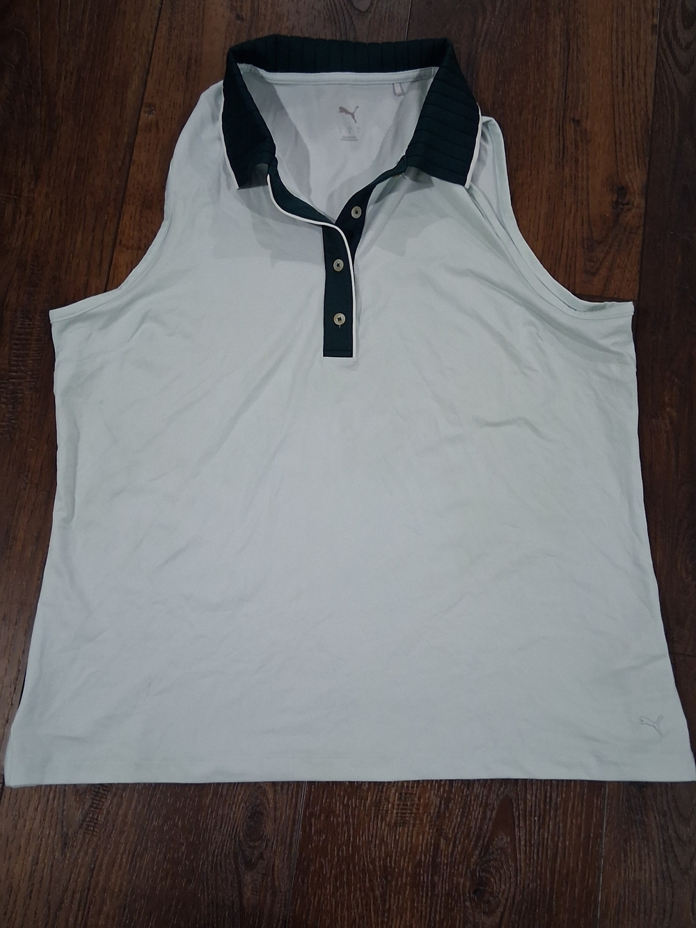 Puma Women's Mint Green with Dark Green Collar